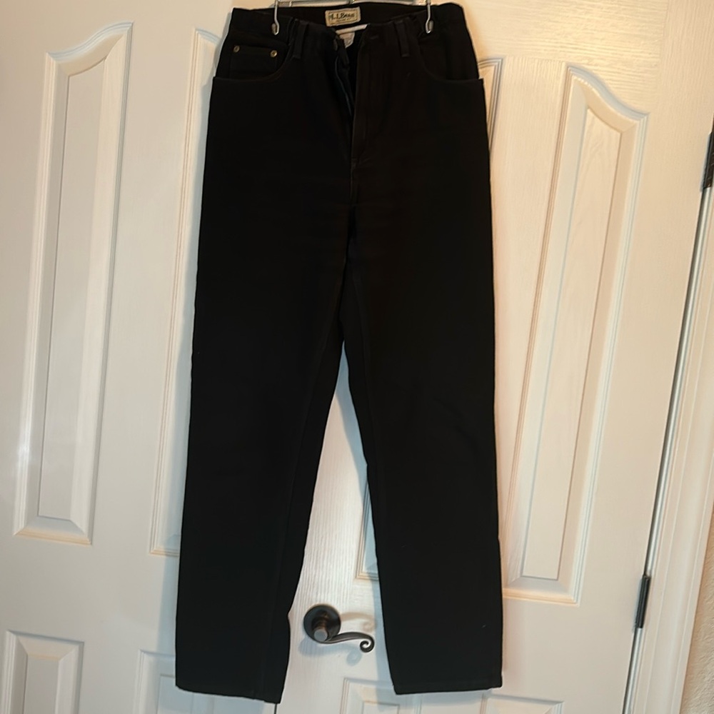 L.L.Bean Black Jeans